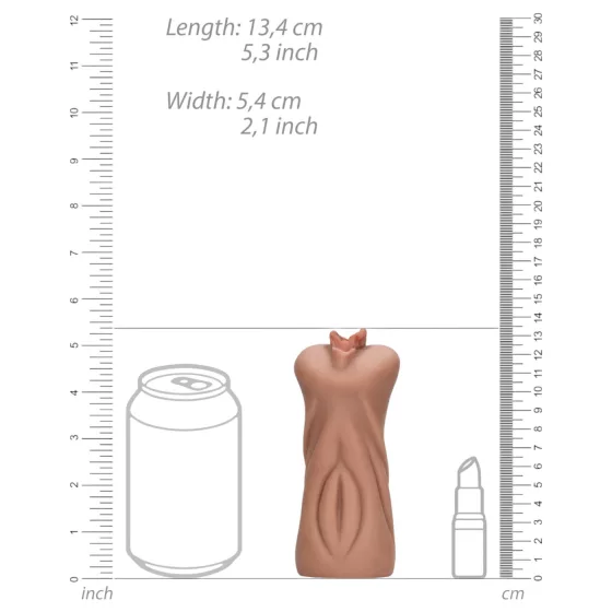 S-Line Nurse - realistická umělá vagína (opálená)