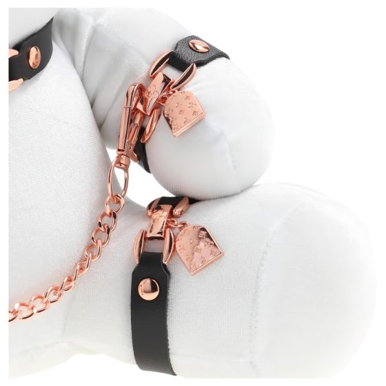 Bondage Rabbit - BDSM maska zajíček - bílá