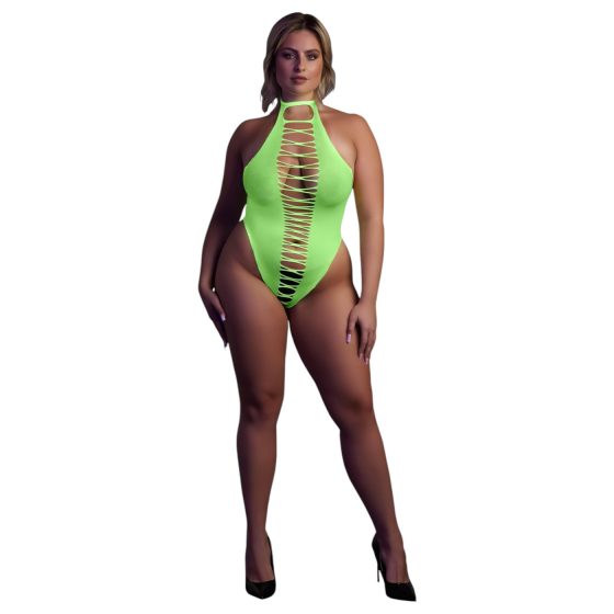 Ouch! - Svítící otevřené body (neonová zelená)