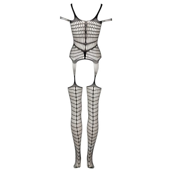 Le Désir - síťovaný set (černý) - S-XL