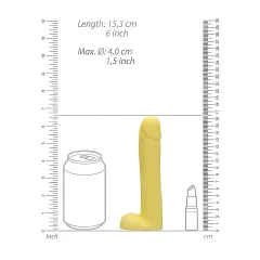 Dicky - mýdlo penis s varlaty - vanilka - 210g