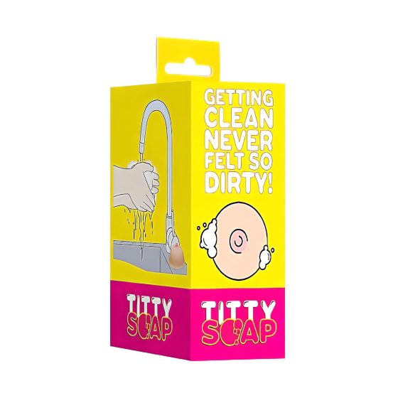 Titty - mýdlo prsa - přírodní (95g)