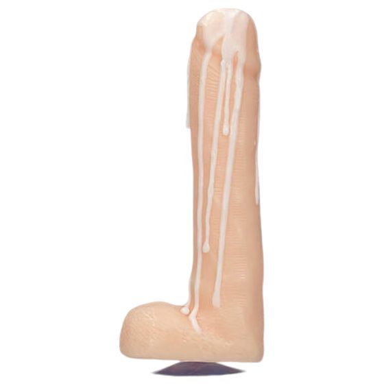 Dicky Cum - mýdlo ve tvaru penisu s varlaty - přírodní (250g)