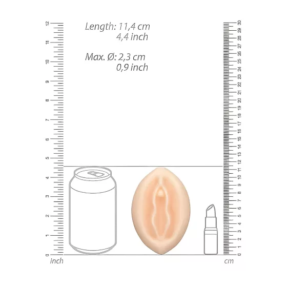 S-Line - Pussy - mýdlo na vaginu (přírodní, 140 g)