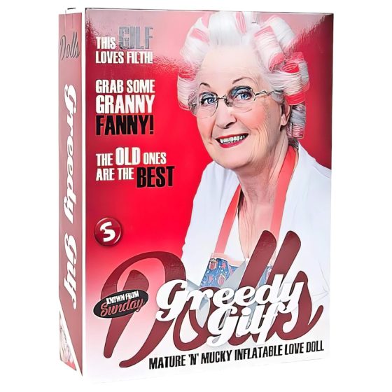 Greedy Gilf - realistická nafukovací panna v životní velikosti