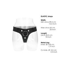 REALROCK Elastický - spodní část k upnutí (černá)