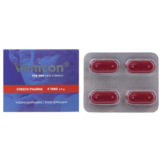 Venicon - doplněk stravy pro muže v kapslích (4 ks)
