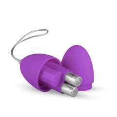   Easytoys - Rádiově řízené vibrační vajíčko s 7 rytmy (fialové)