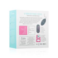   Easytoys - Růžové vibrační vajíčko s 7 rytmy a dálkovým ovládáním