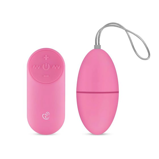 Easytoys - Růžové vibrační vajíčko s 7 rytmy a dálkovým ovládáním