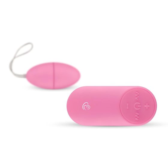 Easytoys - Růžové vibrační vajíčko s 7 rytmy a dálkovým ovládáním