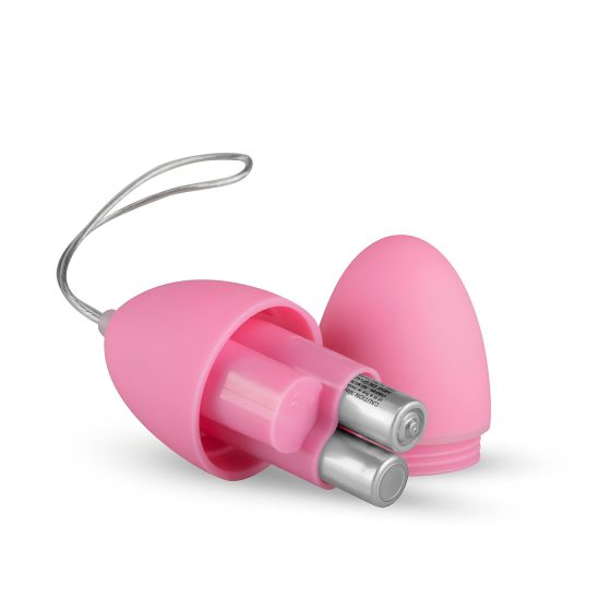 Easytoys - Růžové vibrační vajíčko s 7 rytmy a dálkovým ovládáním