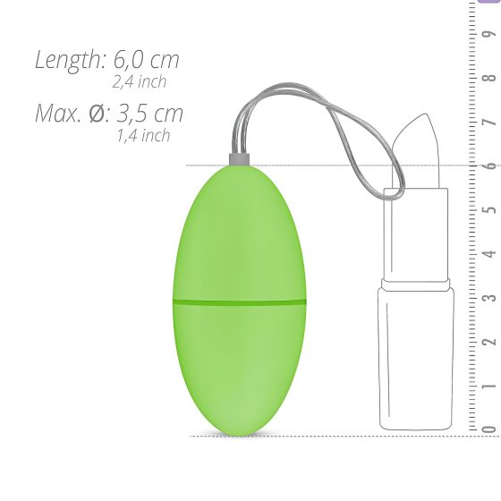 Easytoys - Vajíčko na dálkové ovládání se 7 rytmy (zelené)