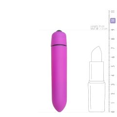 Easytoys Bullet - vodotěsný minivibrátor (fialový)