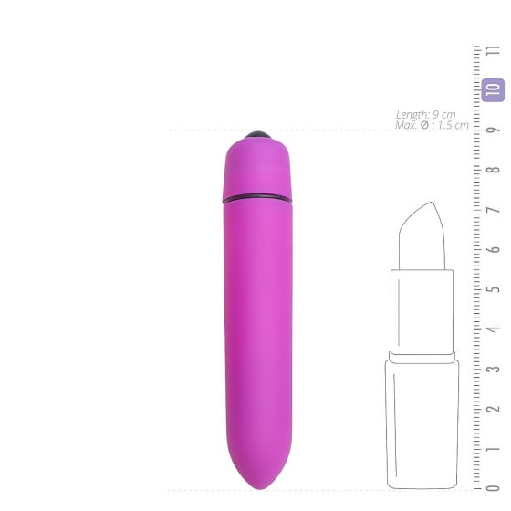 Easytoys Bullet - vodotěsný minivibrátor (fialový)