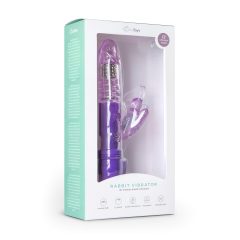   Easytoys Butterfly - rotačně-pulzující vibrátor (fialový)