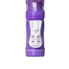   Easytoys Butterfly - rotačně-pulzující vibrátor (fialový)