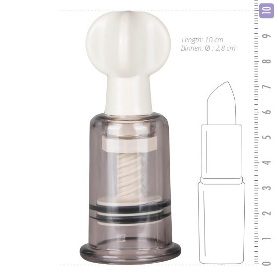 Easytoys – malá sací pumpa na bradavky (1 pár)