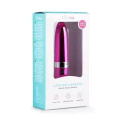   Easytoys - mini vibrátor na klitoris - vodotěsný, růžový, ve tvaru rtěnky