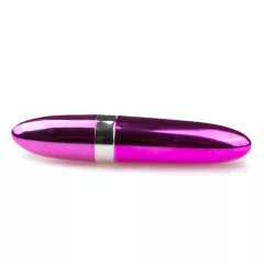   Easytoys - mini vibrátor na klitoris - vodotěsný, růžový, ve tvaru rtěnky