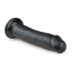   Easytoys - realistické dildo s přísavkou (20,5 cm) - černé