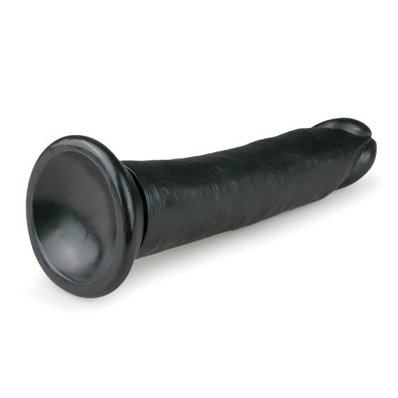 Easytoys - realistické dildo s přísavkou (20,5 cm) - černé