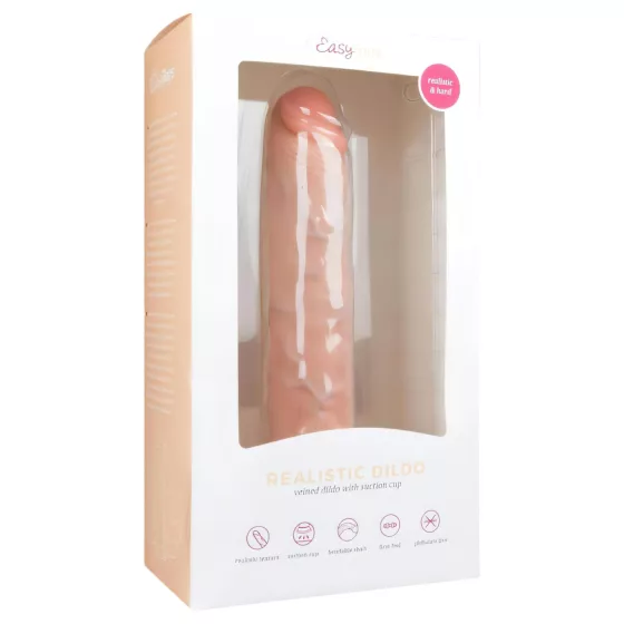 Easytoys - realistické dildo s přísavkou - extra velké 28,5 cm - tělová