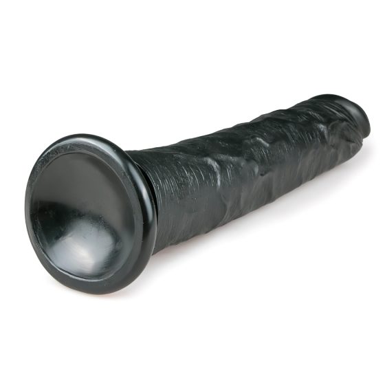 Easytoys - extra velký dildo s přísavkou (28,5cm) - černý