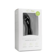 Easytoys - černé dildo s žaludem a přísavkou