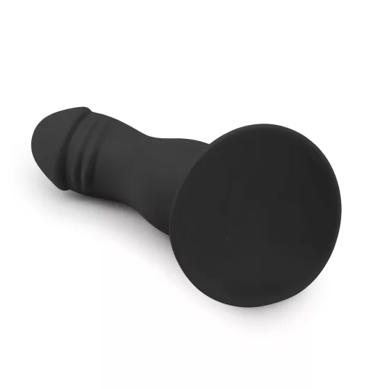 Easytoys - dildo s žaludem a přísavkou - černé