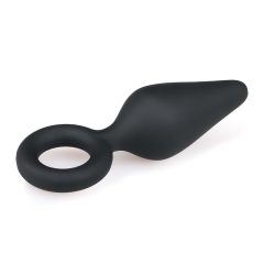 Easytoys Špičatý anální kolík S - černý - malý
