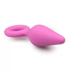 Easytoys - anální kolík - malý růžový silikon S
