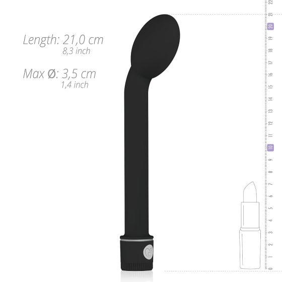 Easytoys Slim - G-bod vibrátor (černý)