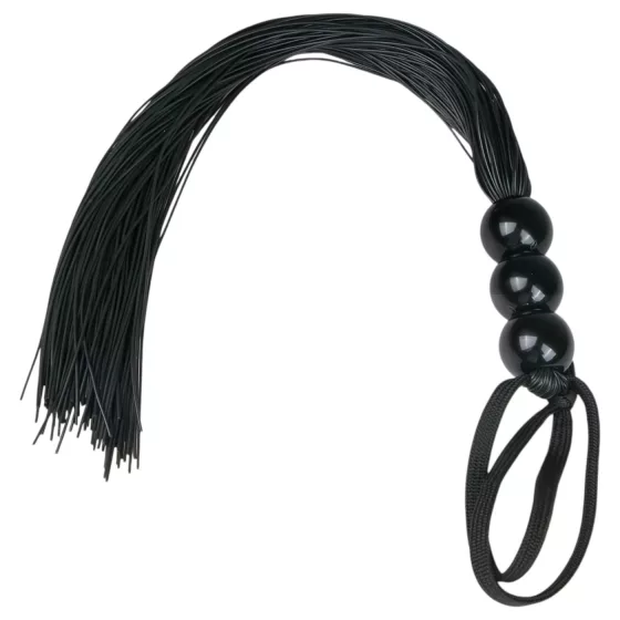 Easytoys - silikonový bič - černý