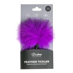   Easytoys Mini - skutečné peříčko na lechtání (fialové)