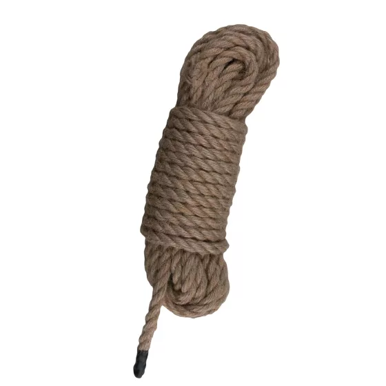 Easytoys Hemp Rope - konopné bondage lano (5 m, přírodní)