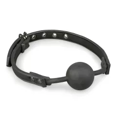 Easytoys - roubík s kulatou silikonovou koulí - černý