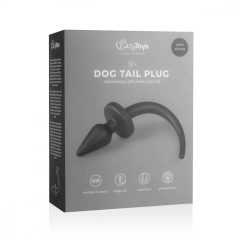 Easytoys Dog Tail - anální dildo (černé)
