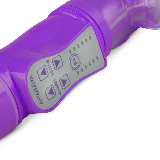 Easytoys Bunny - pulzující rotační vibrátor (fialový)