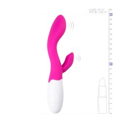 Easytoys Lily - vibrátor s ramenem na klitoris (růžový)