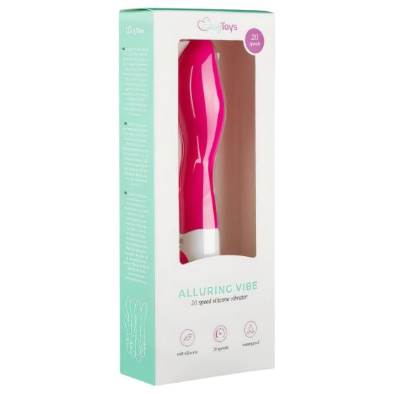 Easytoys Alluring vibe – vodotěsný G-bod vibrátor (růžová)