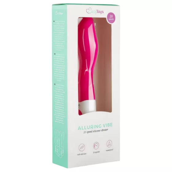 EasyToys Alluring vibe - vibrátor na bod G (růžový)