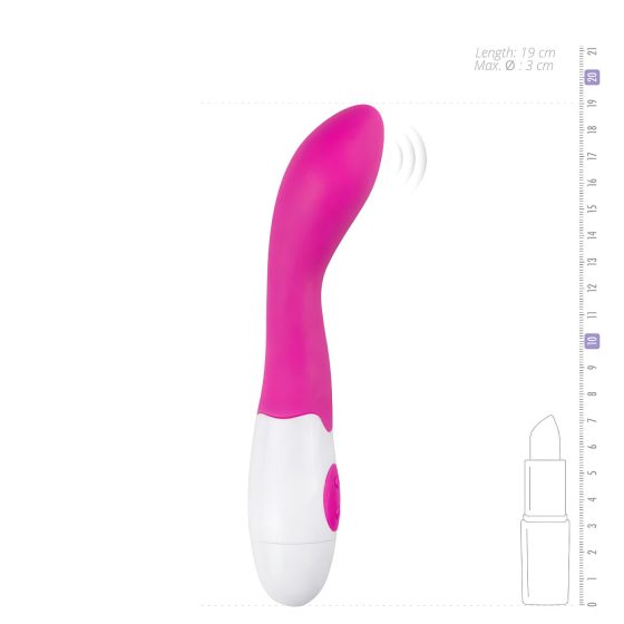 Easytoys Blossom vibe - Silikonový G-bod vibrátor (růžový)
