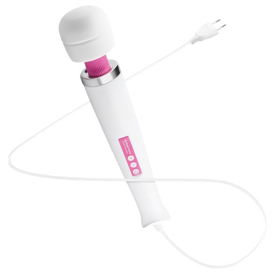 MyMagicWand - výkonný masážní vibrátor (bílo-růžový)