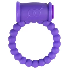 Easytoys - vibrační erekční kroužek (fialový)