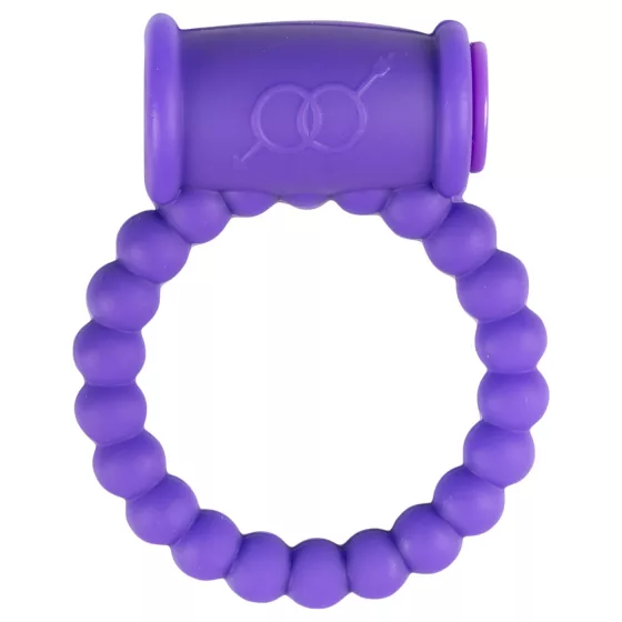 Easytoys - vibrační erekční kroužek (fialový)