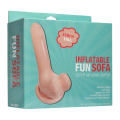 Nafukovací zábava - nafukovací penisová pohovka - 66 cm