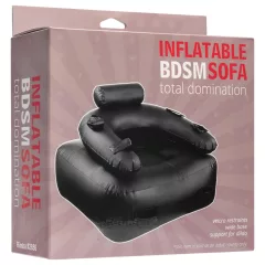 Inflatable Fun - bdsm pohovka - černá