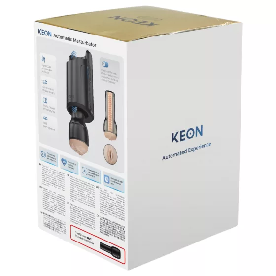 Kiiroo Keon Wifi automatický masturbátor - příslušenství - černý