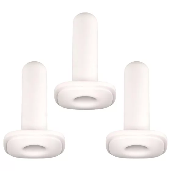 Kiiroo - masturbátor manžeta - standardní velikost - 3 ks - bílá